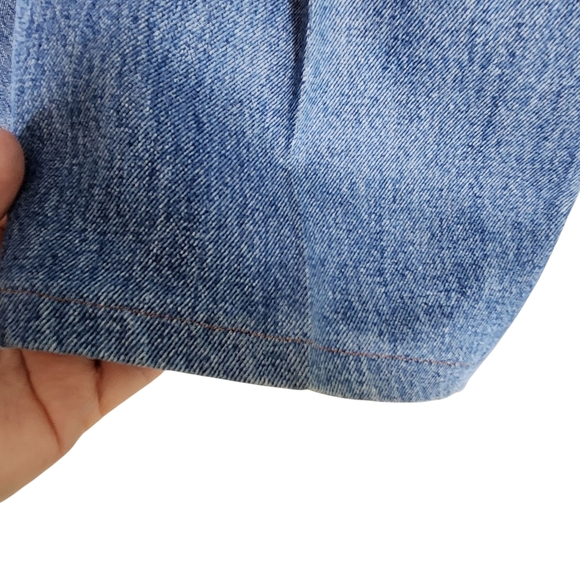 Levi's 550 Classic Relaxed Blue Denim Jeans Mens - Picture 4 of 5